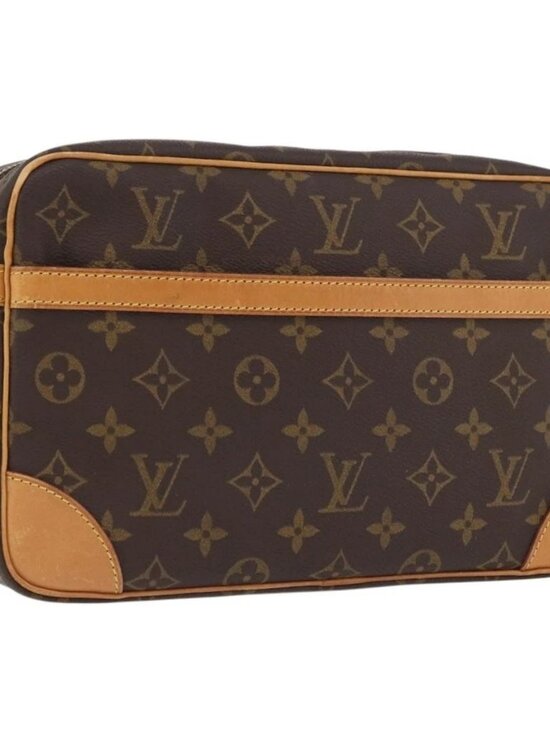 Louis Vuitton Handbags - LOUIS VUITTON Monogram Compiegne 28 Clutch Bag M51845 LV Auth BA10884